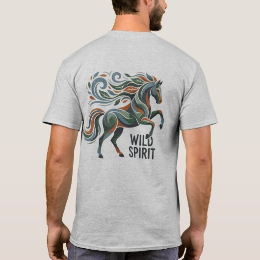 stay wild t-shirt (Achterkant)