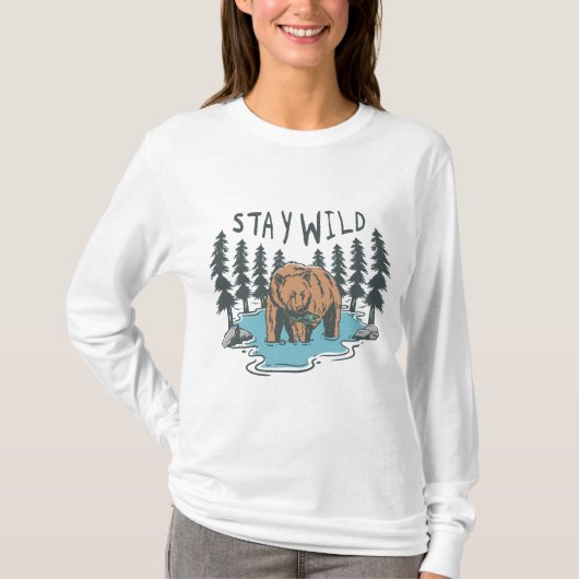 Stay Wild T-shirt (Voorkant)