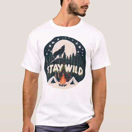 Stay Wild T-shirt (Voorkant)