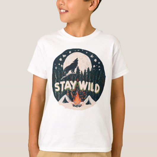 Stay Wild T-shirt (Voorkant)