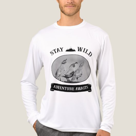 Stay Wild T-Shirt (Voorkant volledig)