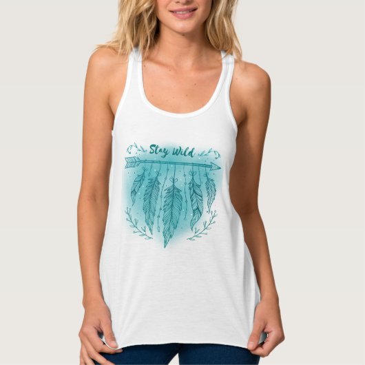 Stay Wild Tanktop (Voorkant)