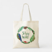 Stay Wild Tote Bag (Achterkant)