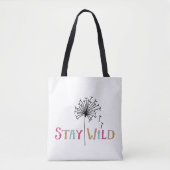 Stay Wild Tote Bag (Voorkant)