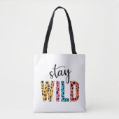 Stay Wild Tote Bag (Voorkant)