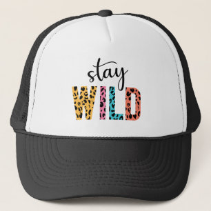 Stay Wild Trucker Pet