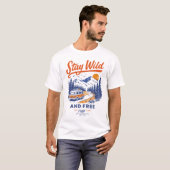 Stay Wild Vanlife T-shirt (Voorkant volledig)