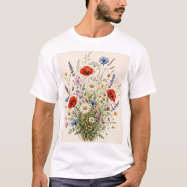 Stay Wild | Vintage Wild Herbs Botanical Design T-shirt