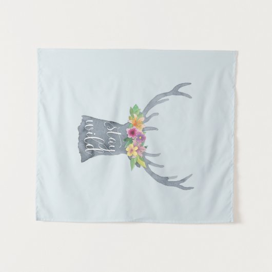 Stay Wild Wandkleed (Voorkant (horizontaal))