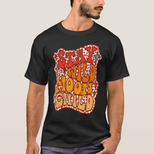 Stay Wildd Moon kind 1 T-shirt (Voorkant)