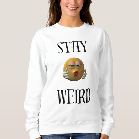 Stay Wired Sweater voor intellectuele vrouwen (Voorkant)
