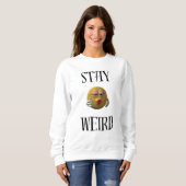 Stay Wired Sweater voor intellectuele vrouwen (Voorkant volledig)