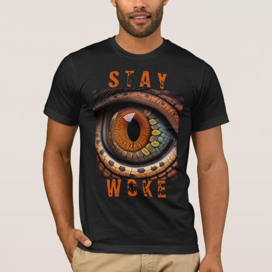 "Stay Woke" Pro Woke T-shirt (Voorkant)