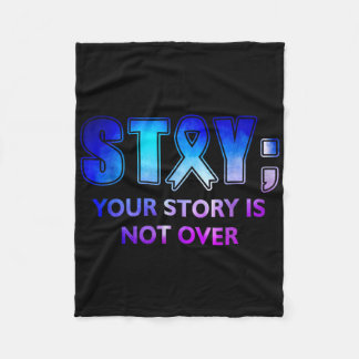 Stay Your-Story gaat niet over Awarenes in de gees Fleece Deken
