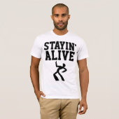 STAYIN'ALIVE,  T-shirts uit 1970 (Voorkant volledig)