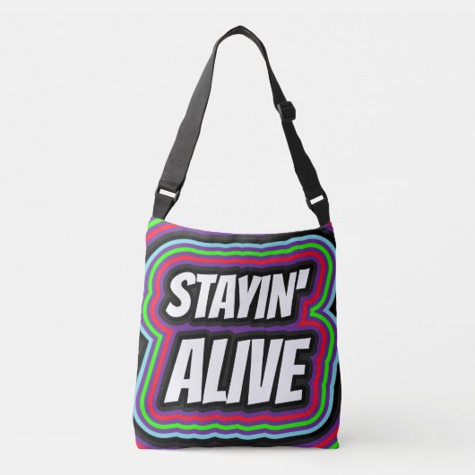 STAYIN'ALIVE  Tas handtas (Voorkant)