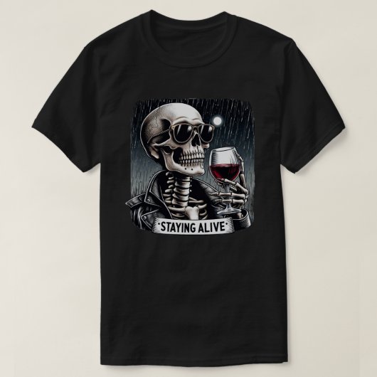 Staying Alive T-shirt (Design voorkant)
