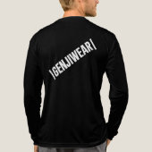 STAYREAL – Bold Minimalist Streetwear Statement NL Tri-Blend Shirt (Achterkant volledig)