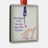 Stays bij de Nail Salon Metalen Ornament (Rechts)