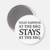 STAYS OP DE BBQ MAGNEET (Voorkant / Achterkant)