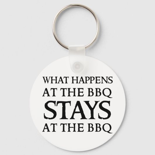 STAYS OP DE BBQ SLEUTELHANGER (Voorkant)