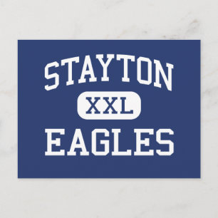 Stayton - Eagles - High School - Stayton Oregon Briefkaart