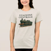 Stazione Centrale Tri-Blend Shirt (Voorkant)