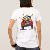 STB Guitars on Back Women's T-Shirt (Achterkant)