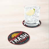 STB Papierbroodrooster Ronde Kartonnen Onderzetter (Insitu)