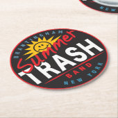 STB Papierbroodrooster Ronde Kartonnen Onderzetter (Gebogen)