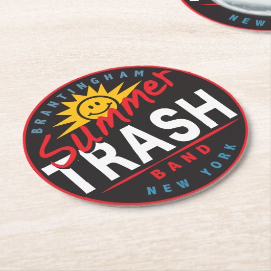 STB Papierbroodrooster Ronde Kartonnen Onderzetter (Gebogen)