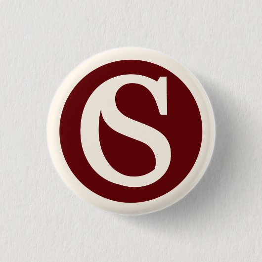 STC logo PIN Ronde Button 3,2 Cm (Voorkant)
