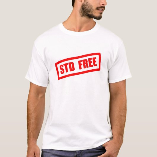 STD gratis T-shirt (Voorkant)