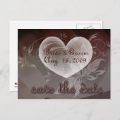 STD_heartswirl Briefkaart (Voorkant / Achterkant)