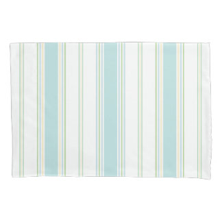 Std Kussensloop set van 2 in St Ives Stripe zeegla