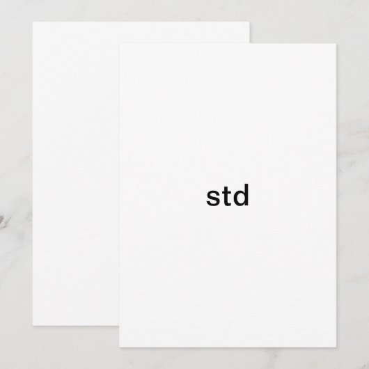 STD SAVE THE DATE (Voorkant / Achterkant)