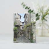 Ste Enimie, Frankrijk. briefkaart (Staand voorkant)