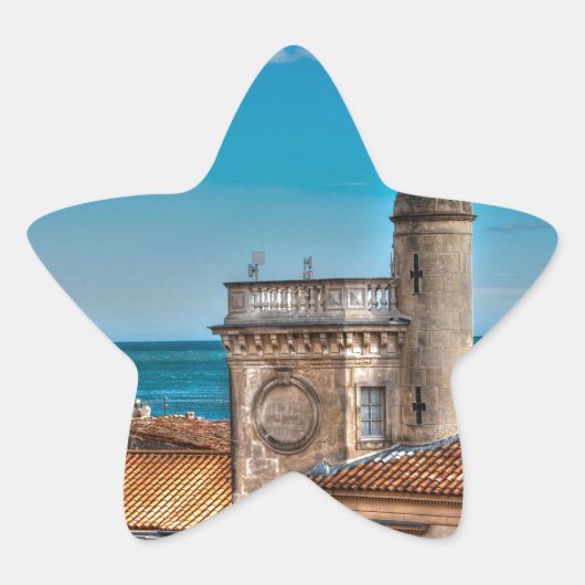 Ste Marie Camargue Frankrijk Ster Sticker (Voorkant)