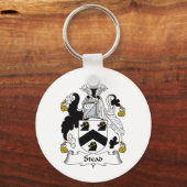 Stead Family Crest Sleutelhanger (Voorkant)