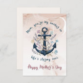 Steadfast Anchor - Moederdag Flat Kaart (Voorkant / Achterkant)