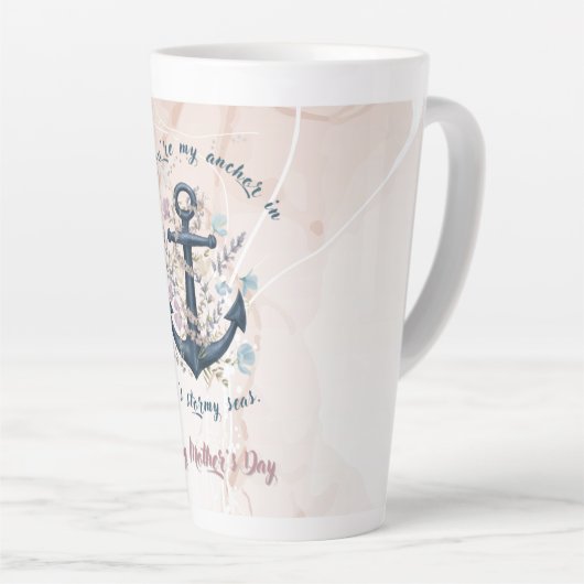 Steadfast Anker - Moederdag Latte Mok (Rechterhoek)