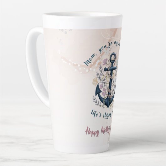 Steadfast Anker - Moederdag Latte Mok (Linkerhoek)