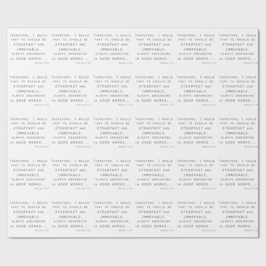 steadfast immobile mosiah lds scripting cadeaupapier (Vlak)