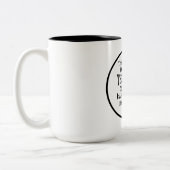 Steadfast Love of God, Lamentations 3:22 Tweekleurige Koffiemok (Links)