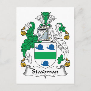 Steadman Family Crest Briefkaart