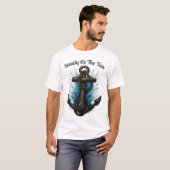 Steady as the Tide Anker ScheepsTShirt Ontwerp T-shirt (Voorkant volledig)