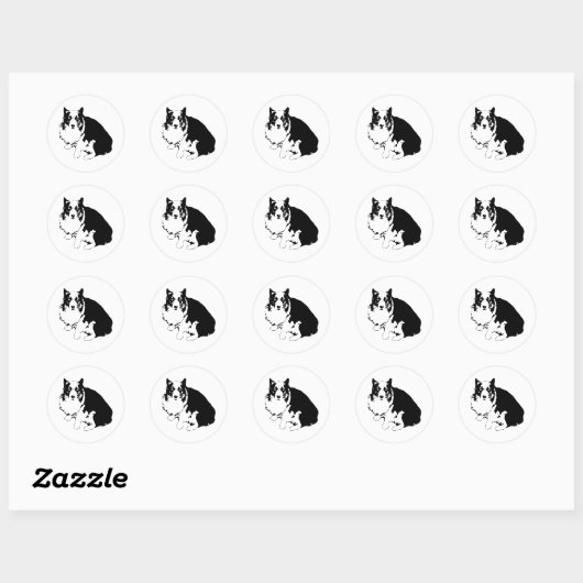 Steady Corgi Sticker (Vel)