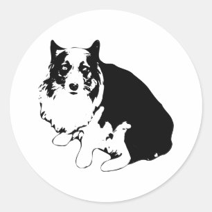 Steady Corgi Sticker
