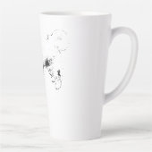 Steady Eyes bij Harvest Dusk Latte Mok (Rechts)