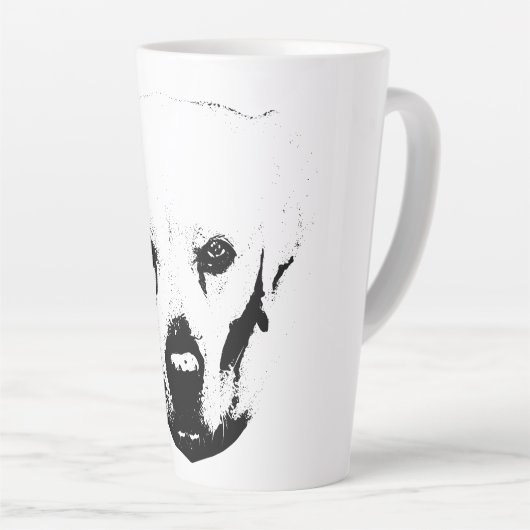 Steady Gaze, echte vriend Latte Mok (Rechterhoek)